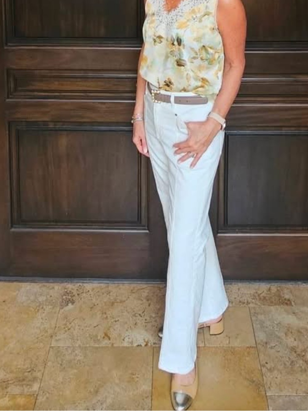 CAbi Lark Jean-White - Picture 5 of 16